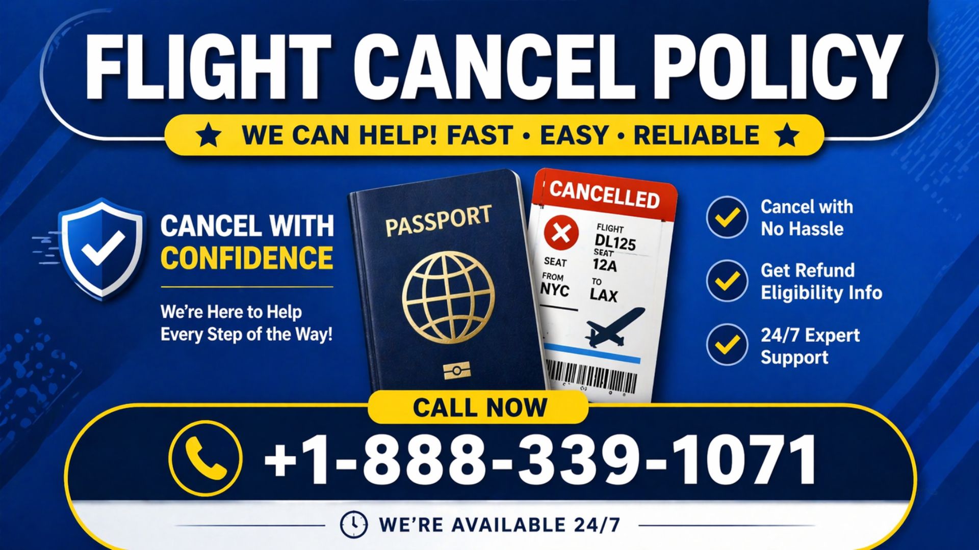 Jet Blue Customer Booking Refund 24/7